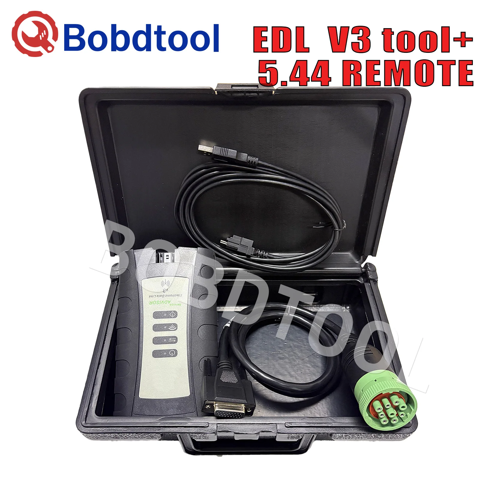 Kit de Diagnóstico Service Advisor EDL V3 com Software V5.4.44 AG & CF, Link de Dados Eletrônico para Agricultura e Construção