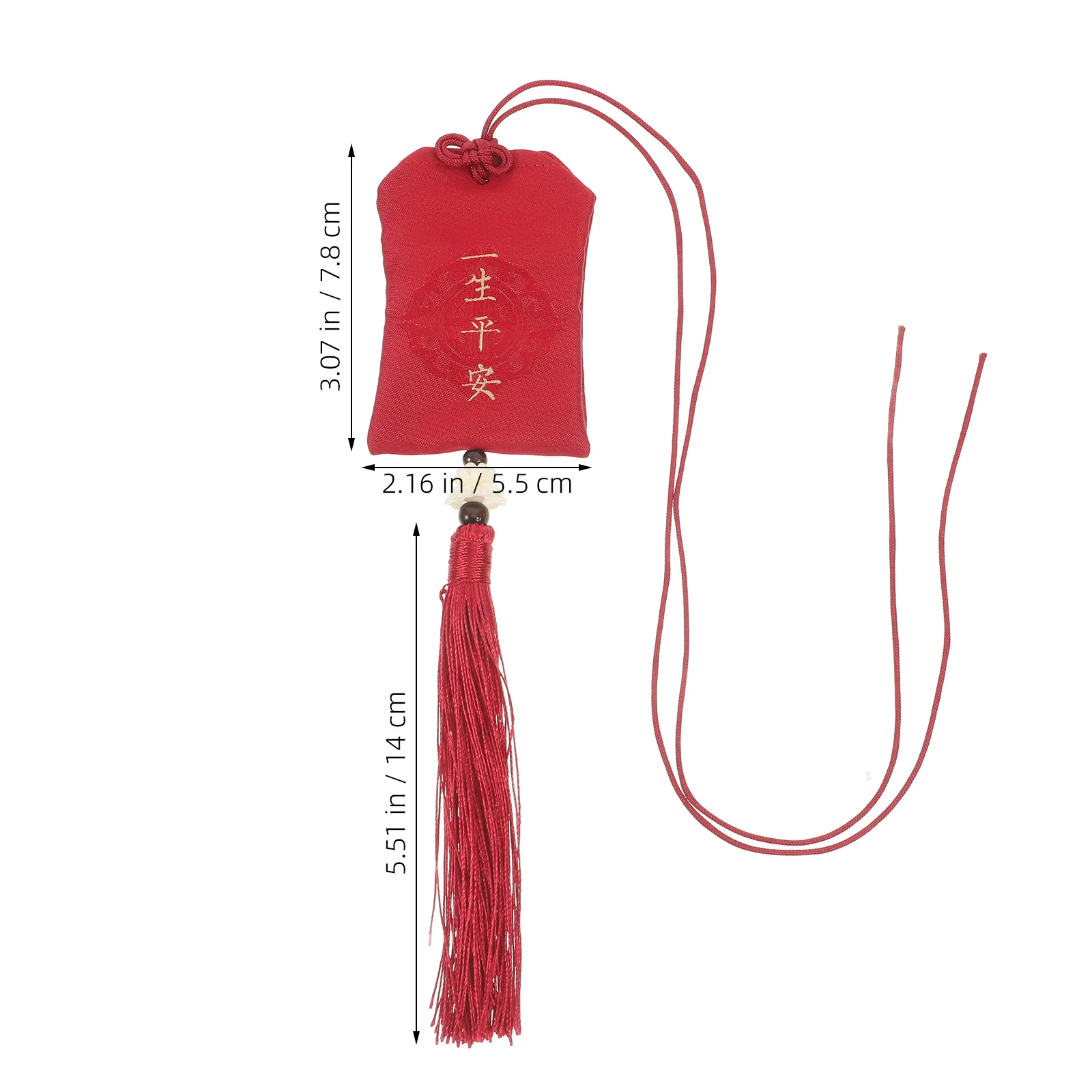 3 قطعة حقيبة سحرية المحمولة فارغة نعمة العطر الكيس النمط الصيني معلقة الحقيبة المعطرة السفر محظوظ حقيبة قماش مع شرابة