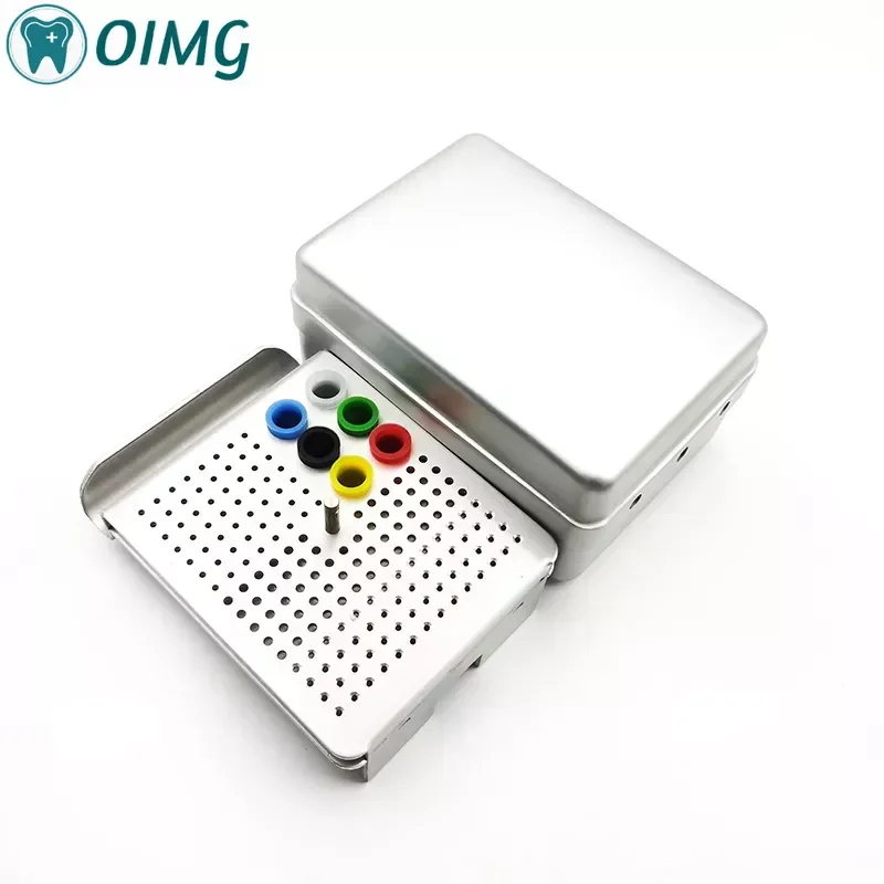 180 Hole Dental Autoclave Bur Sterilization Box Dental Needle Placement Box Dentistry Accessories