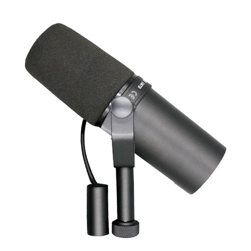 SM7B Selectable Frequency Response Portable Cardioid Studio Microphone for Live Record/Podcast Conference Vocal Mic