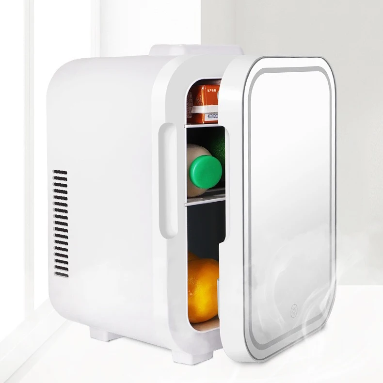 8L Custom Beauty Skin Care Makeup Cosmetic Refrigerator Mini Fridge With Mirror