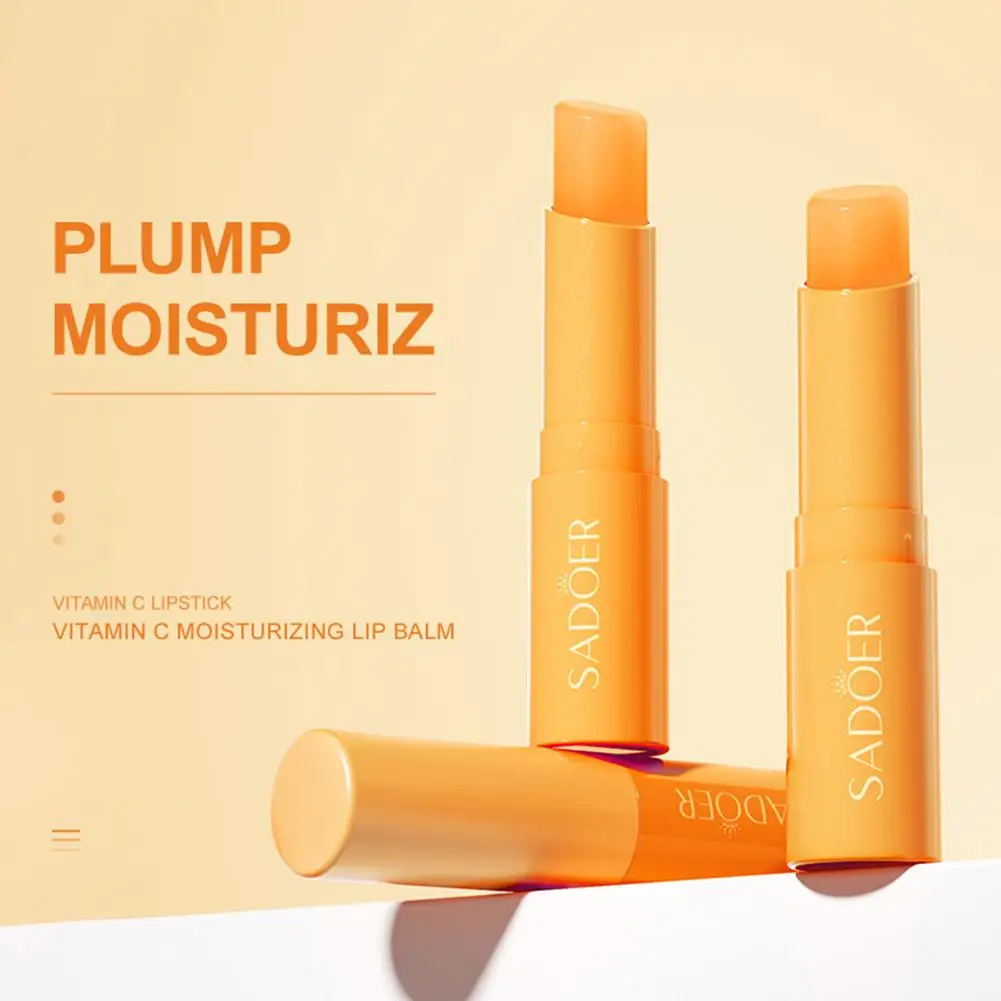 Vitamin C lidah buaya kelapa pelembap Bibir Pelembab Anti retak hidrasi perbaikan lipstik bernutrisi produk perawatan kulit Bibir