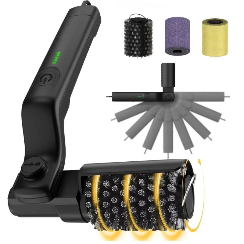 

Щетка для чистки электрических грилей повышенной прочности, эффективный скребок для удаления стойких загрязнений с решеток для барбекю на открытом воздухе