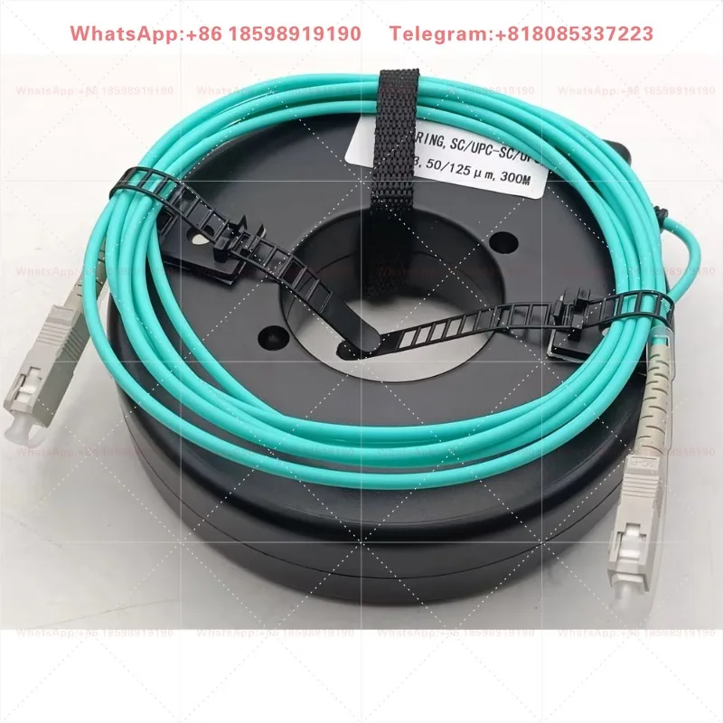 200M SC/ST/FC/LC MMF 50/125 OM3-300 SMF G657A1 Fiber Optic OTDR Cable Box Dead Zone OM3 Multimode Mode Fibre Optical Ring