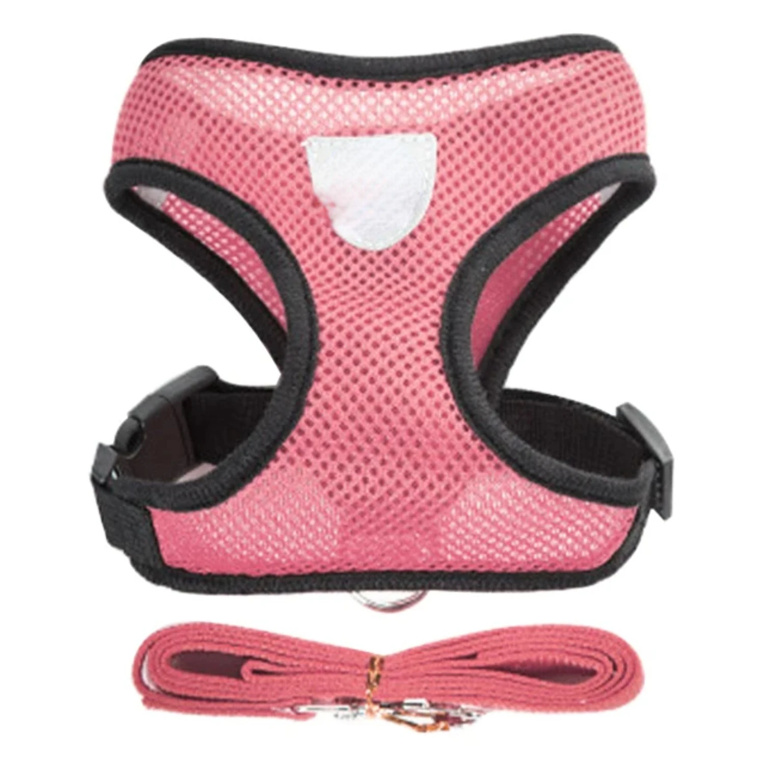 

Dogs Puppy Harness Collar Cat Dog Adjustable Vest Walking Lead Leash Soft Breathable Polyester Mesh Harness Small Medium Pet