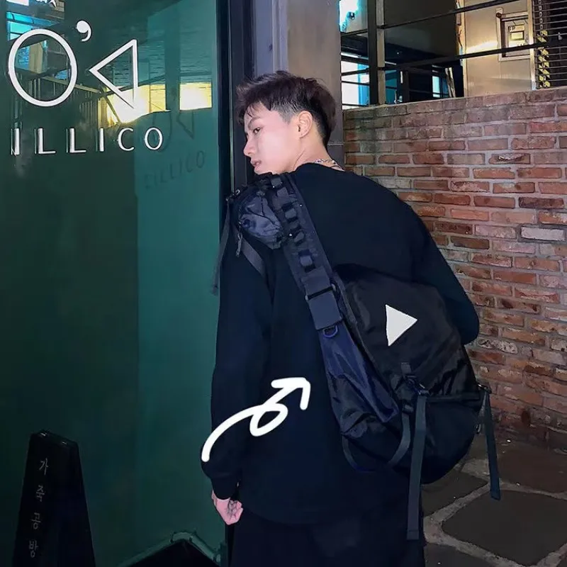 2023 New Fashion Large Capacity Messenger Bag Leisure Student Bag High Quality Oxford Travel Crossbody Bag Outdoor Fitness Bag