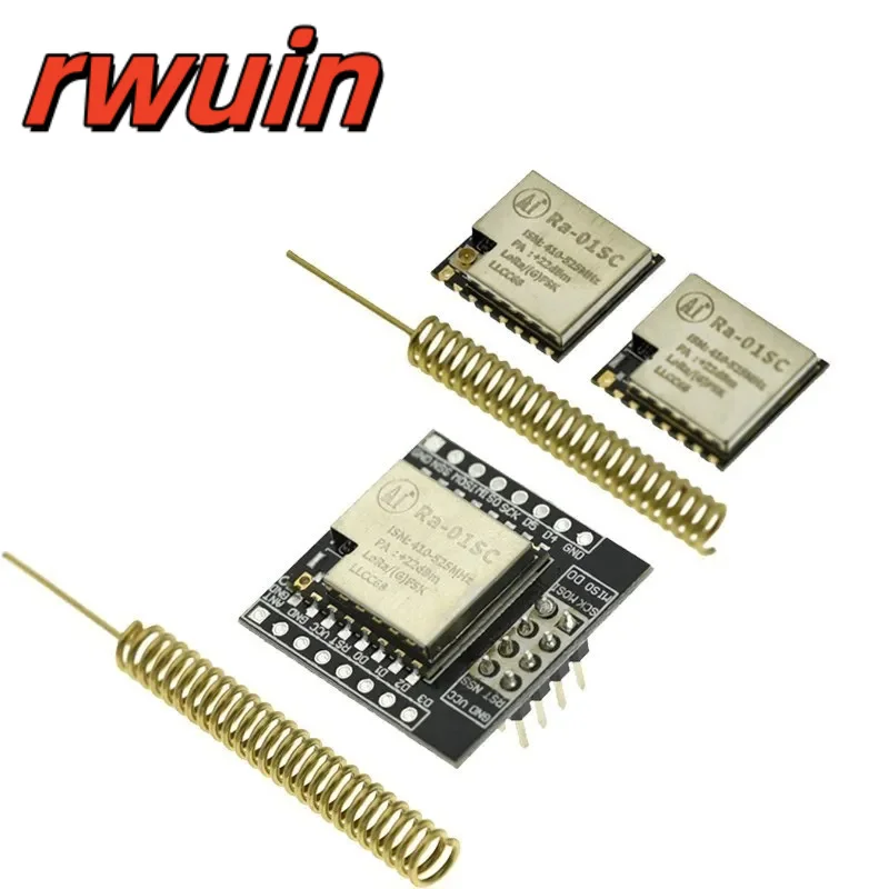 Ra-01 LoRa Wifi Wireless Transmit Module Ra-01SC Ra-01SH Ra-01S Ra-01H Lora Spread Spectrum Module 433MHZ 868MHZ LLCC68 SPI/UART