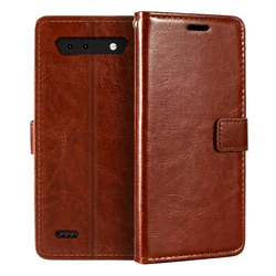 Cubot King Kong Mini Wallet 용 케이스 Cubot King Kong Mini 2 용 카드 홀더 및 킥 스탠드가있는 프리미엄 마그네틱 플립 케이스 커버