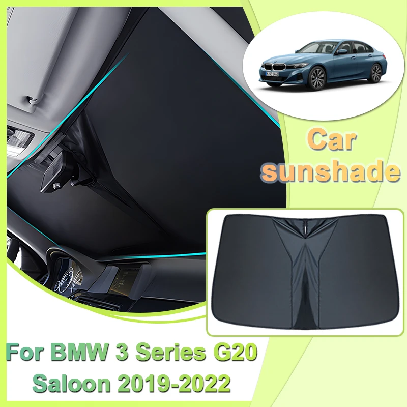 

Full Car Coverage Sunshade For BMW 3 Series G20 Saloon 2019-2022 Sunscreen Visor Window Shades Privacy Auto Tools Accessories