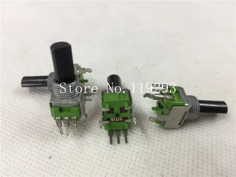 [BEALL] ไต้หวัน ALPHA ประเภท B10K Potentiometer RK09 พร้อมจุดกึ่งกลาง-10 ชิ้น/ล็อต