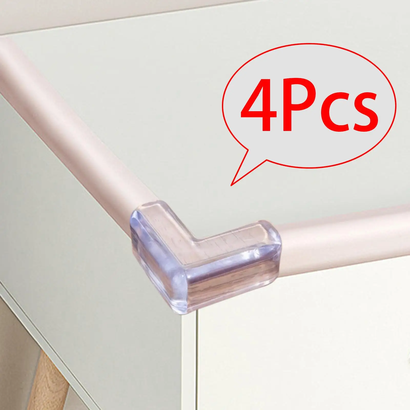 

4Pcs Table Corner Protectors Baby Proofing Table Corner Edge Protection Cover for Furniture