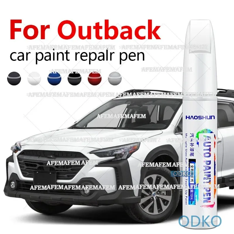 For 1994-2025 Subaru Outback Paint Scratch Repair Accessories Blue SAL Green XCF Black  D4S White K1X Car Paint Repair Pen