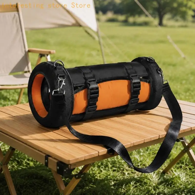 Lautsprecher-Tragetasche für Boombox 3 mit Schnallenriemen und verstellbarem Schultergurt, für Reisen, Transport und – Detail 7