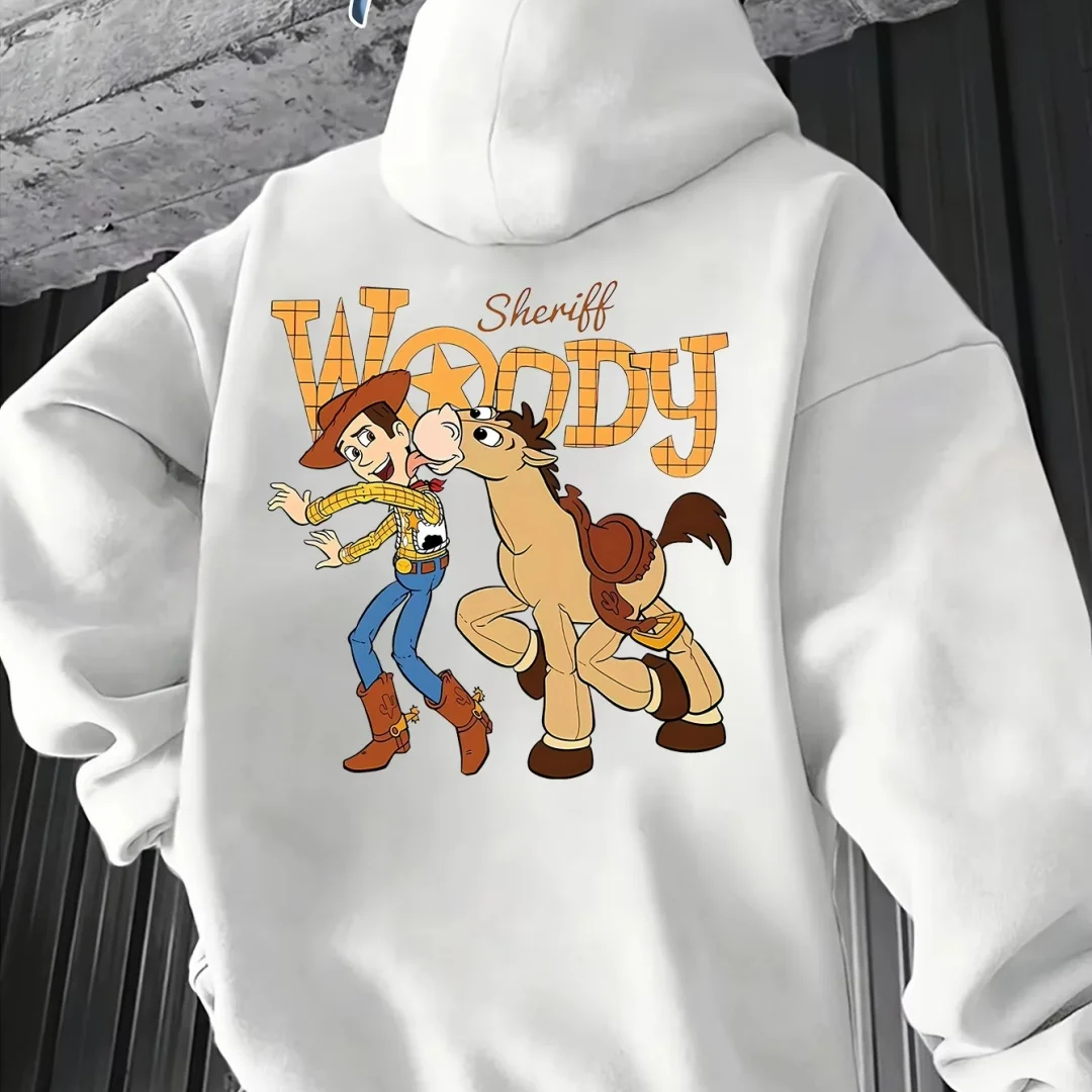 

Disney Cartoon Animation Graphic Hoodie Pure Cotton Spring And Autumn Brand Fashion Versatile Men's And Women's Y2k Hoodie 2025