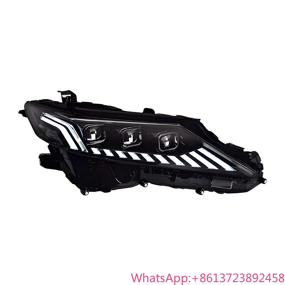 For Car Front Lamps Assembly for Toyota Camry 2018-2025 Upgrade LED Auto Headlights Projector Lens Accessories Plug and Play