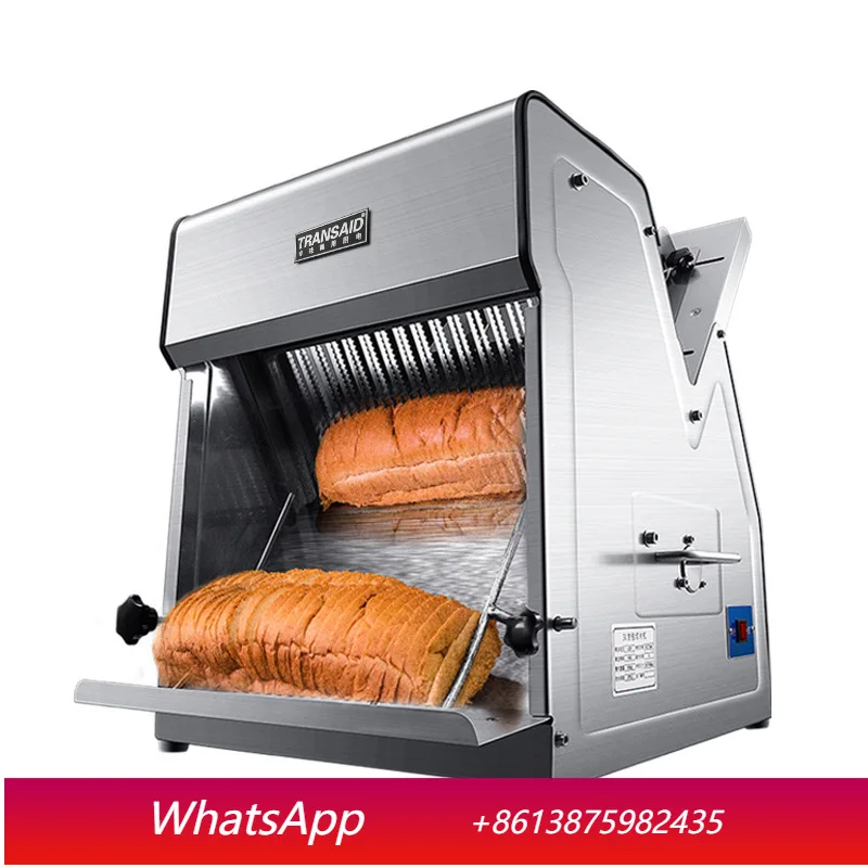 YJQ toast slicer stainless steel cutting automatic bread slicer