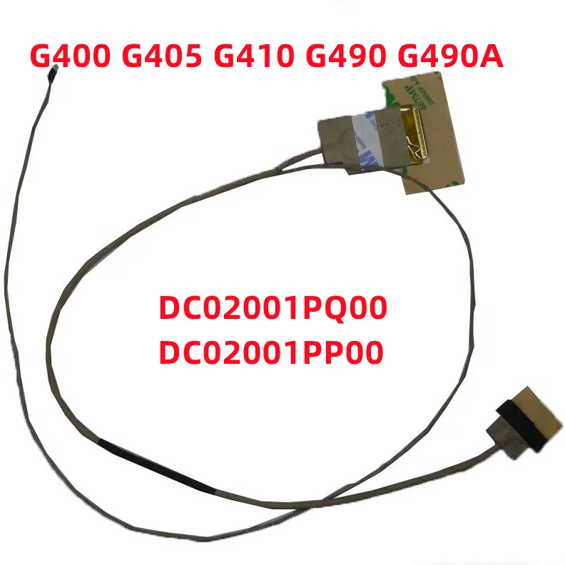 

Suitable for Lenovo G490AH G400 G405 G410 Screen Cable DC02001PQ00 DC02001PP00, 10pcs