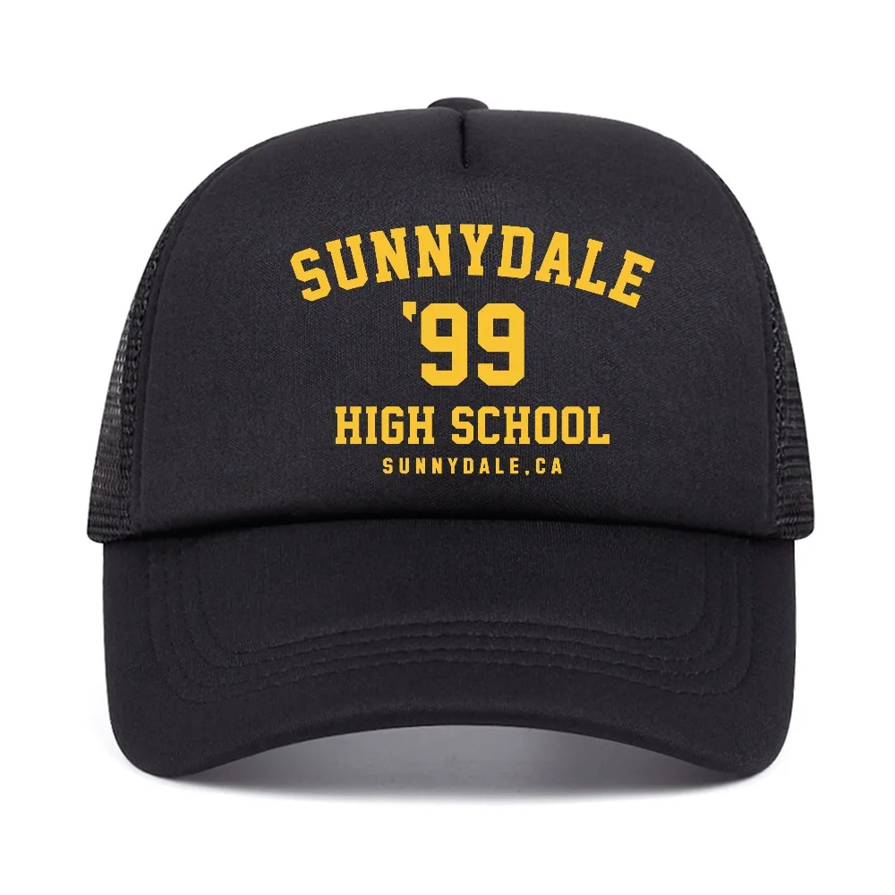 Sunnydale 99 High School Student Unisex hat Sunnydale Summer Fashion Graphic baseball cap Adjustable mesh breathable hats