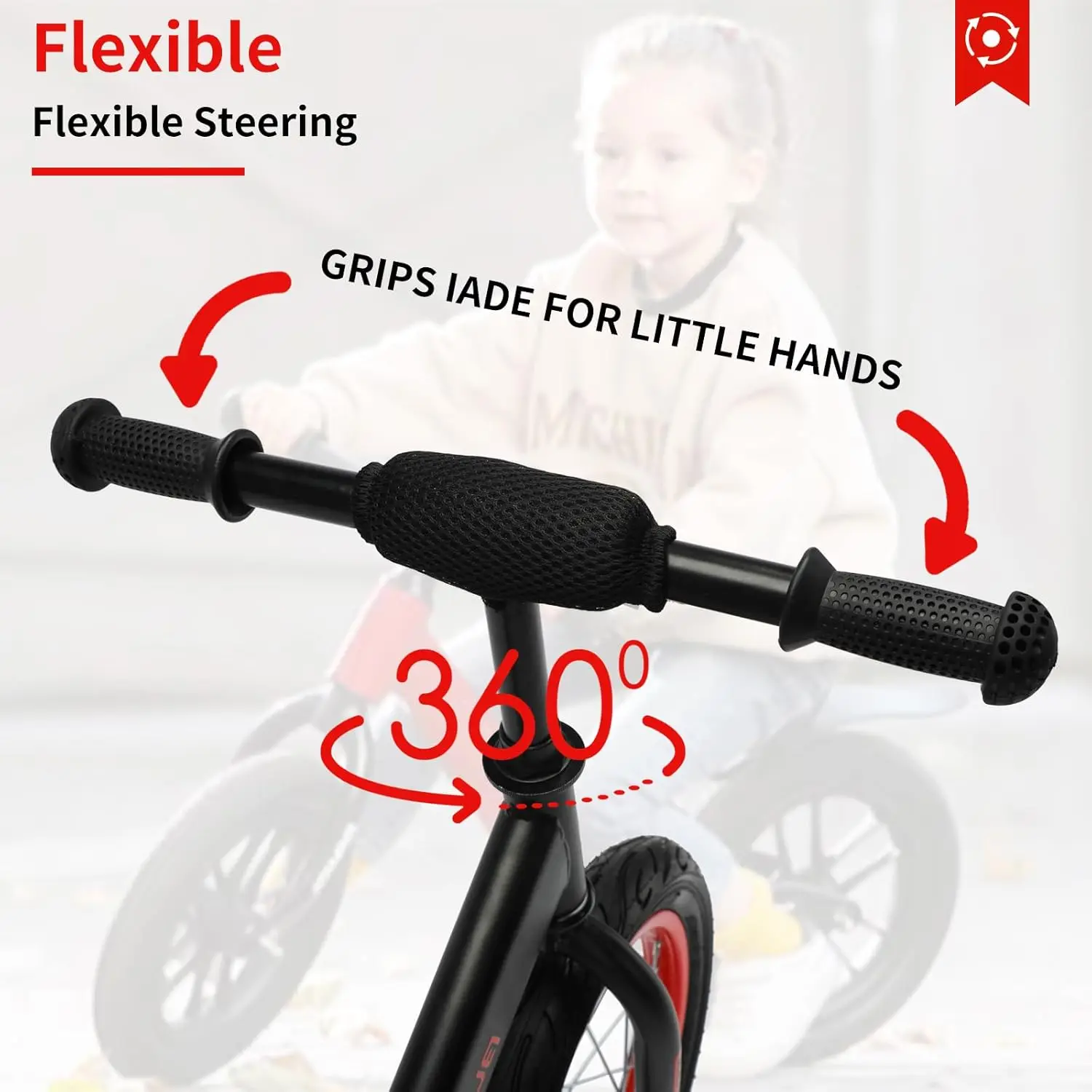 Bicicleta de equilibrio de 16 pulgadas para niños y niñas de 4, 5, 6, 7, 8 años, bicicletas para niños sin pedales, bicicleta de entrenamiento para niños pequeños con asiento ajustable, la mejor