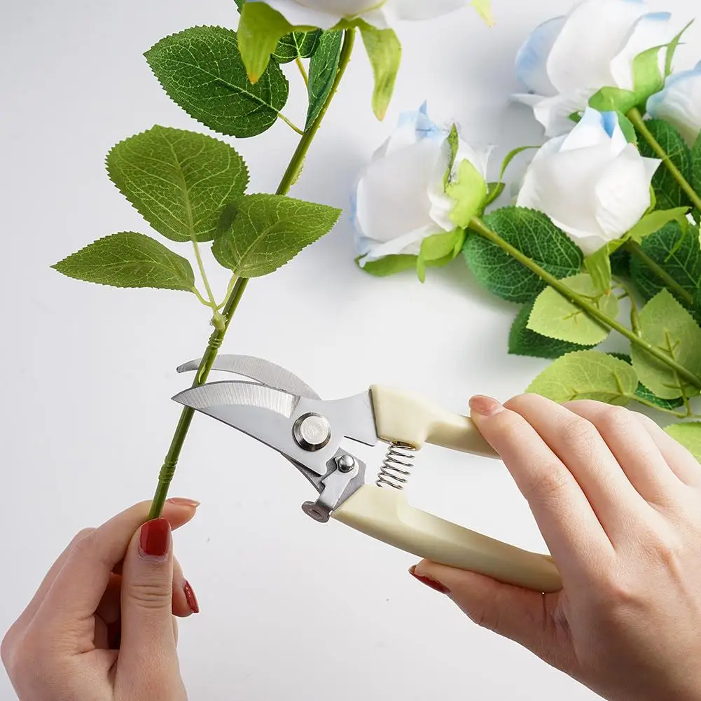 فروع الحديقة مقص التقليم الفولاذ المقاوم للصدأ مقصات المزرعة أداة فرع زهرة ورقة التشذيب مقص عالية الجودة أداة تشذيب النبات #3