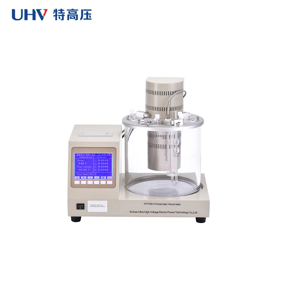 

UHV-675 Kinematic Viscosity Tester ASTM D445 Lab Capillary Viscometer Oil Viscosity Measure Instrument Testing Equipment