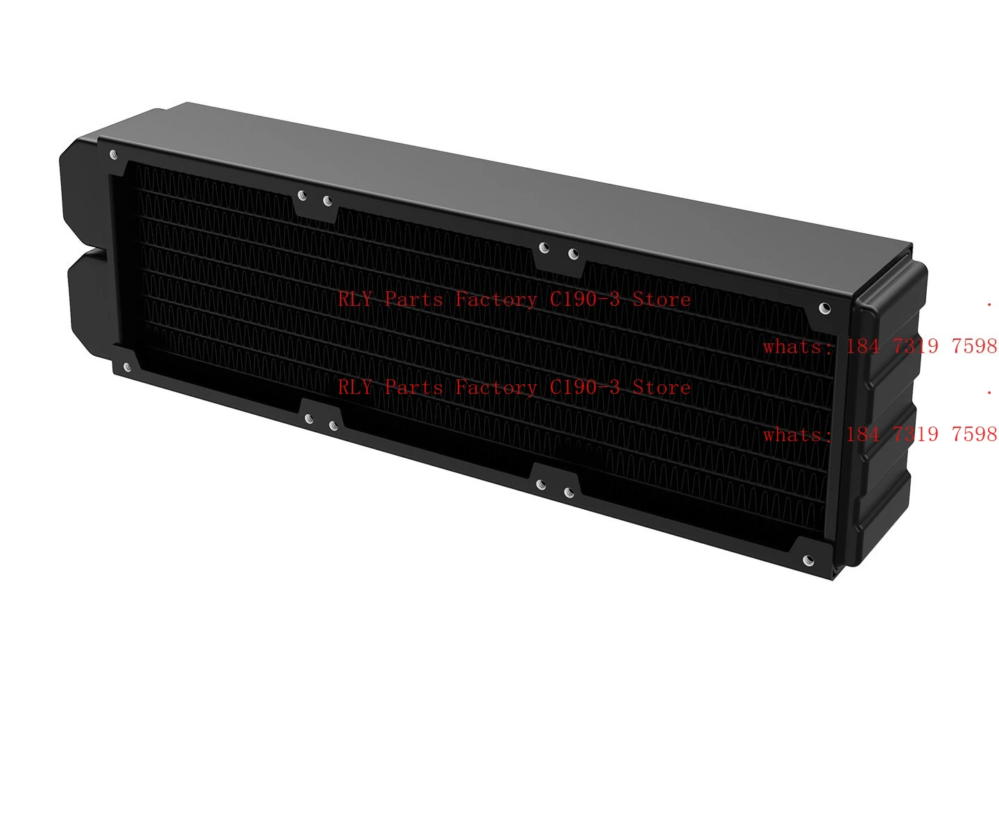 

Water-cooled 45mm double-layer copper heat sink 3 80 fan positions TSRP-H240 copper fins