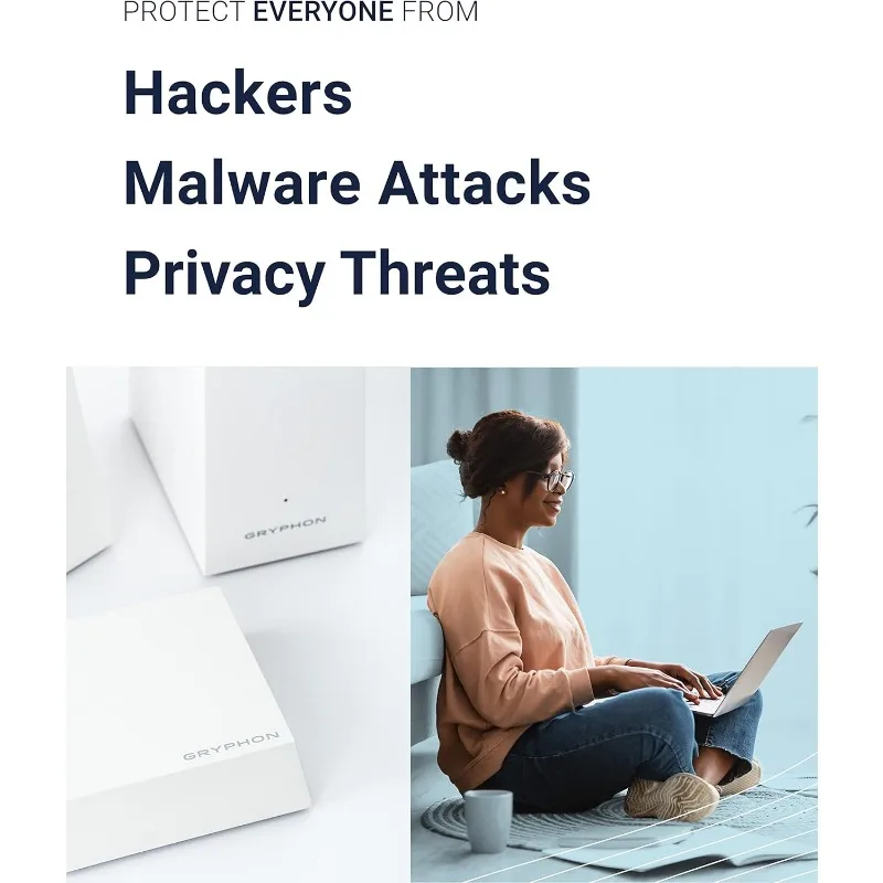 Guardião Parental Control Router, Mesh WiFi System, Malware Secure Home Router, Até 5,400 pés quadrados Cobertura