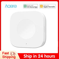 Aqara Sensor Smart Wireless Mini Switch Zigbee One Key Control Button for Homekit Xiaomi Mihome Smart Home Security