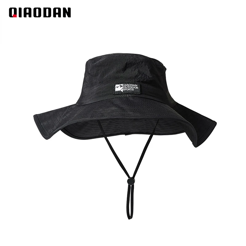 

QIAODAN Bucket Hat for Unisex 2025 New Sun Protection Lightweight Breathable High Quality Fishing Outdoor Hiking Cap FVB21231614