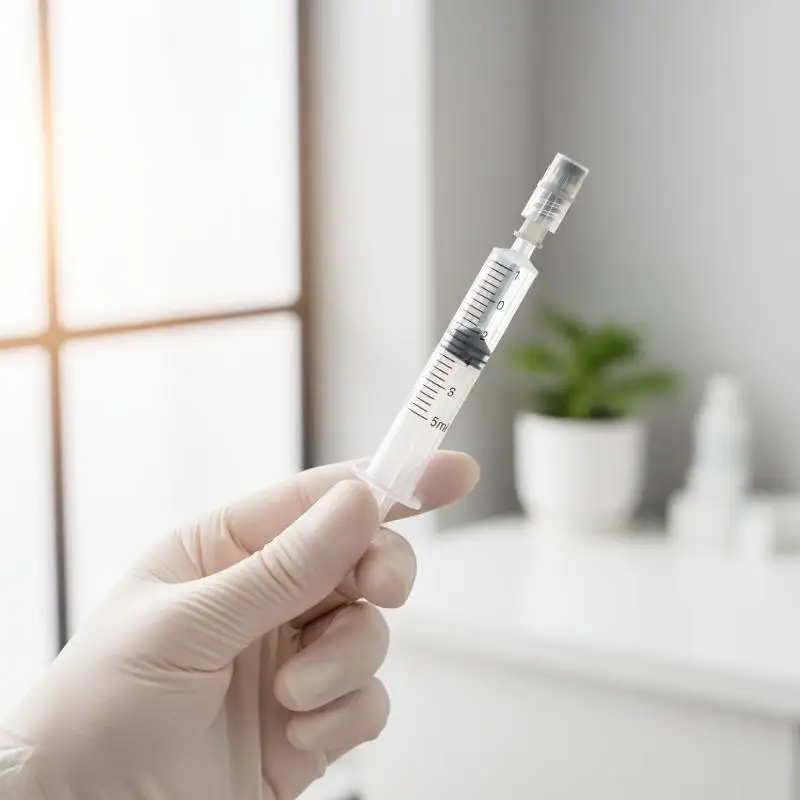1pcs Glass Syringe Luer Lock Syringe Borosilicate Glass Prefillable Syringe view 2
