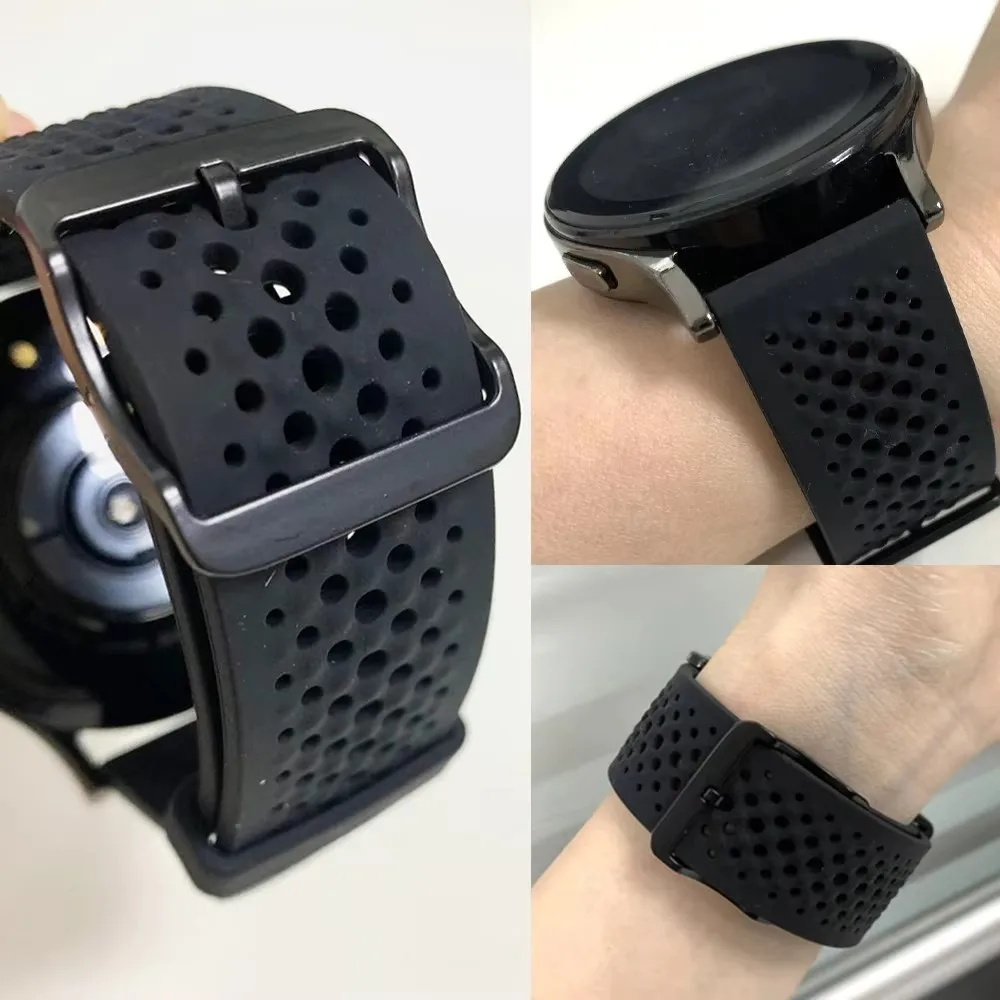 

Silicone Bands For Xiaomi Watch S1 Pro/Active color 2 S4 Soft Breathable Sports watch strap Xiaomi Watch S2 46mm/42mm S3 22mm