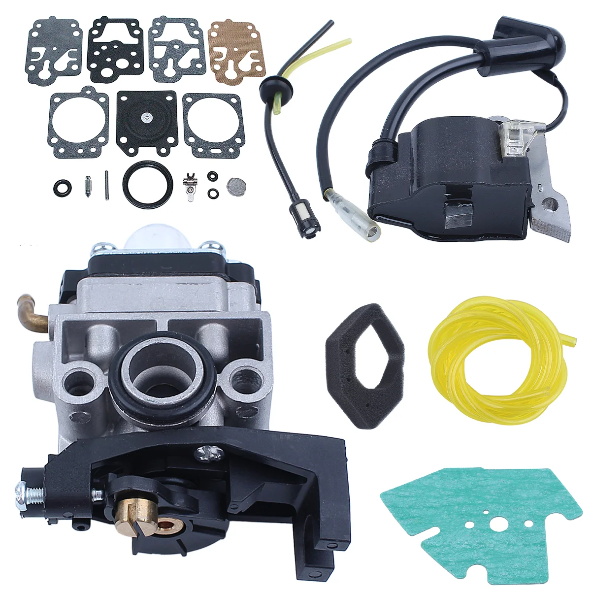 Carburetor Ignition Coil Kit For HONDA GX25 GX25NT FG110 Chain Saw Replace Part Number For 16100-Z0H-825