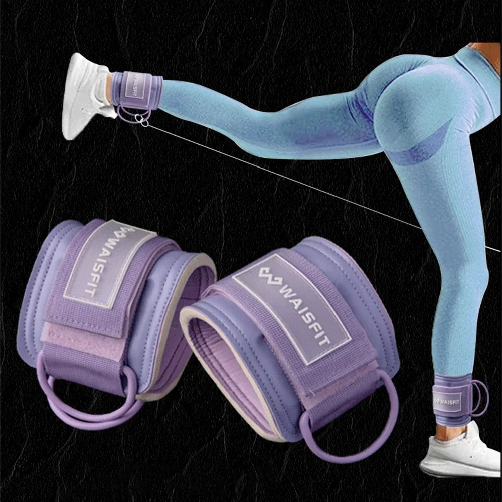 Correa de tobillo para máquinas de Cable, correas de tobillo acolchadas de primera calidad para extensiones de piernas, correas de entrenamiento para glúteos, 1 Uds.