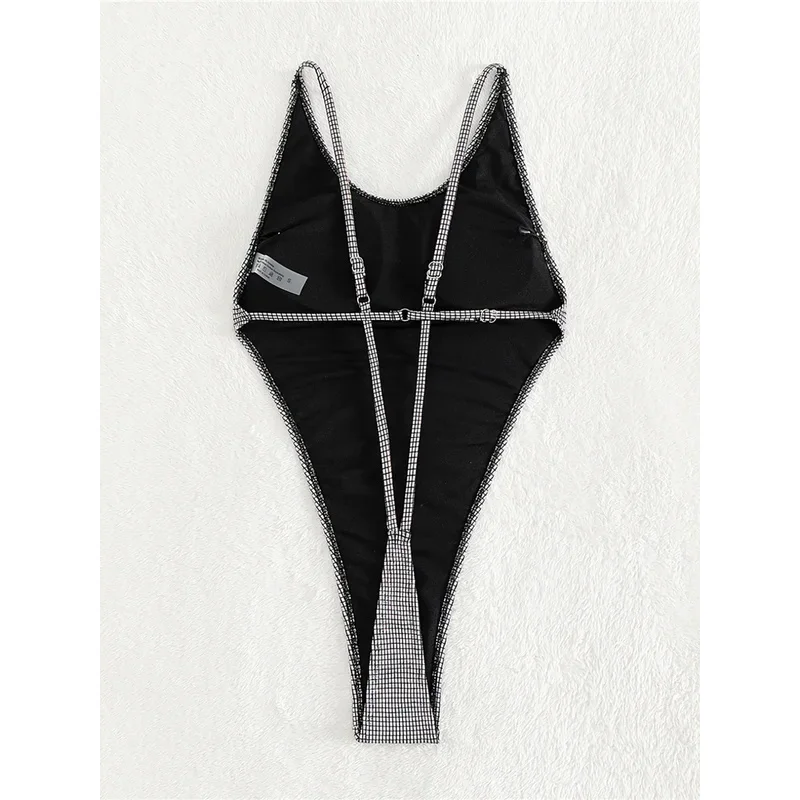 Maillot de bain une pièce, sexy, extrême, mini, micro, tanga, taille haute, pour femmes, monokini, solide, pour baigneurs, k5086, 600