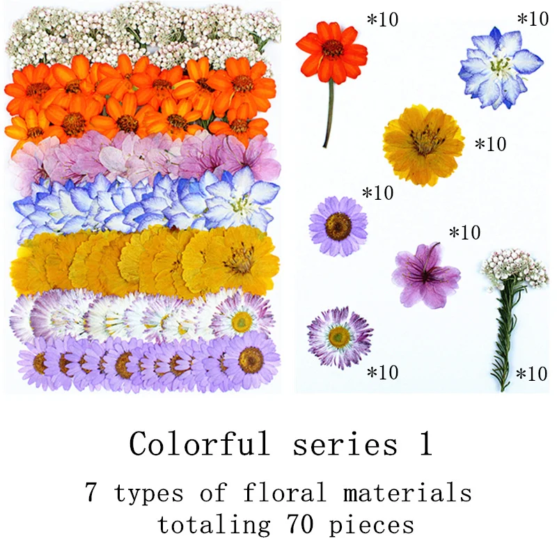 New pressed flower set: cherry blossoms, pansies, hydrangeas, swallowtail roses, ancient rare DIY material pack, dried flowers, pressed real flowers combination, pressed flower resin, photo frame, stickers, bookmarks