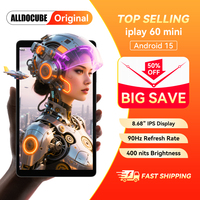 ALLDOCUBE iPlay 60 mini Tablet 8.68inch Android 15 12GB(4GB+8GB Virtual) RAM 64GB ROM Unisoc T606 Dual 4G LTE 90Hz IPS