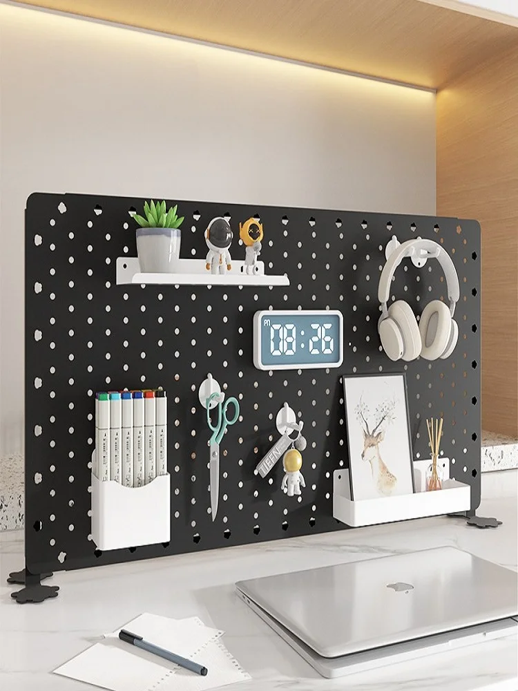 Pegboard Combination Wall Organizer Kit Pieces Peg Board and Accessories Modular Hanging,Wall Mount Display Pegboard Panel