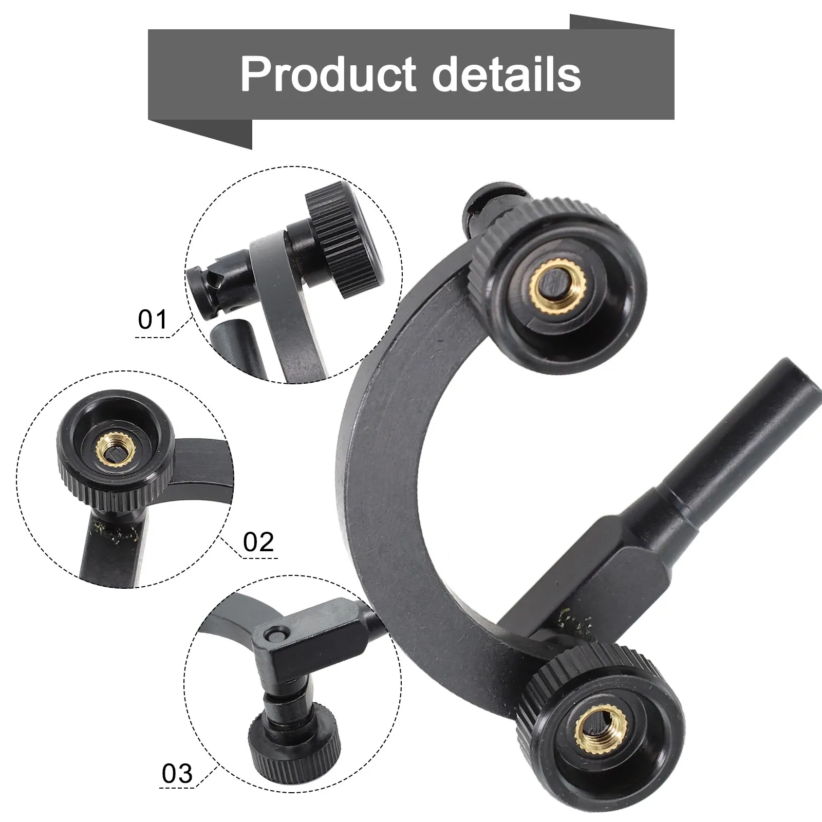 8mm Diameter Steel Half Round Combination Test Rod for Indicator Holder Extension Compatible with Gauge Instruments