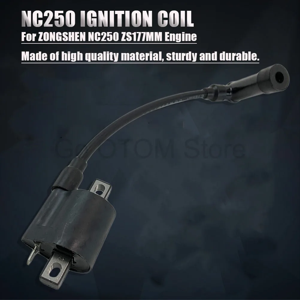 OTOM ZS177MM Motorcycle Ignition Coil Engine Spark Plug Cap Coils For ZONGSHEN NC250 KAYO AVANTIS MOTOLAND Accessories Dirt Bike