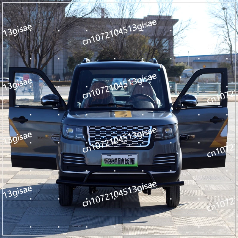 Customized New Energy Electric Car Adult Gasoline and Electricity Dual-purpose Four-wheel Pick-up Children Transportation Car