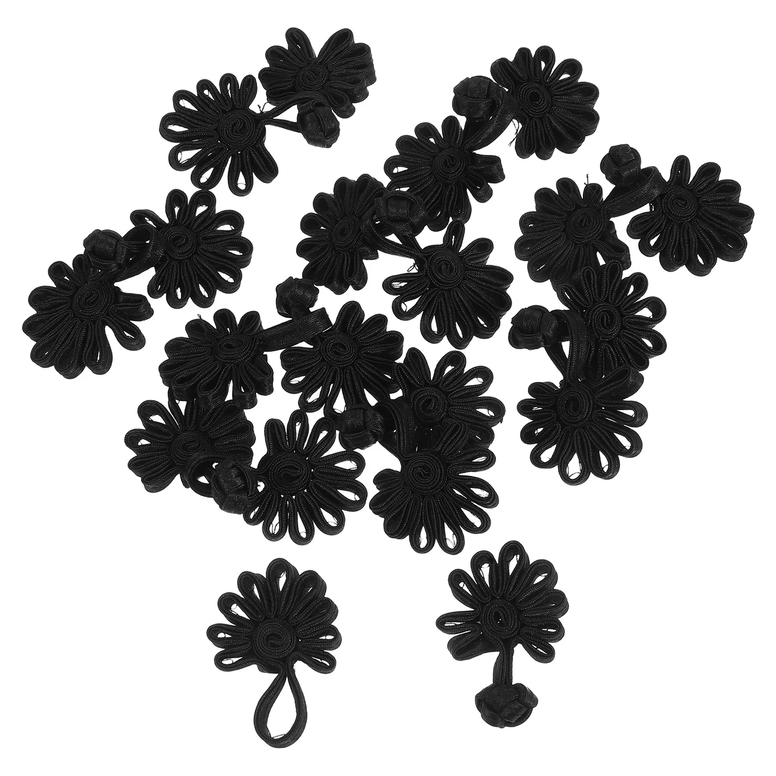 

10pcs Chinese Knot Buttons Handmade Frog Closures For Cheongsam Sweaters Scarves Coats Diy Sewing Decorative Fasteners Toggle