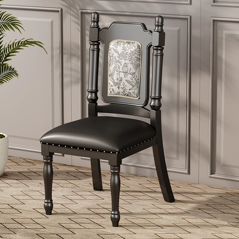 كراسي تناول الطعام الخشبية للمطاعم كراسي تناول الطعام عتيقة على شكل عرش الغرور طبق الأصل من الشمال Sillas Para Comedor أثاث فريد من نوعه