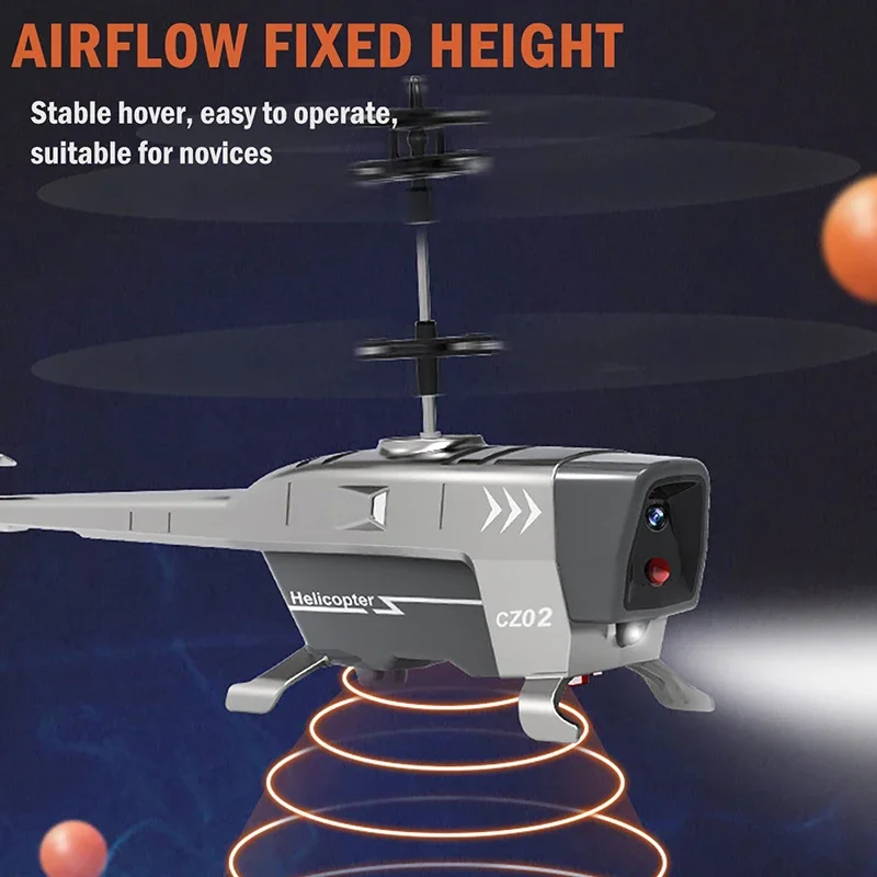 RC Helicopter 2.4Ghz 3.5H Obstacle Avoidance Anti-collision Remote Control Drone Toy Aircraft Kids Plane Ondoor Flight Toys Gift