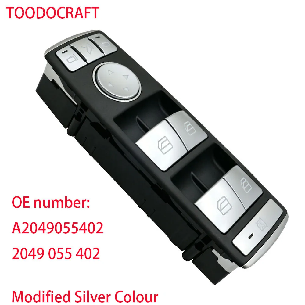 A2049055402 A2049058102 Master Power Window Switch voor Mercedes-Benz C/E/GLK KLASSE S204 W204 C250 C300 C350
