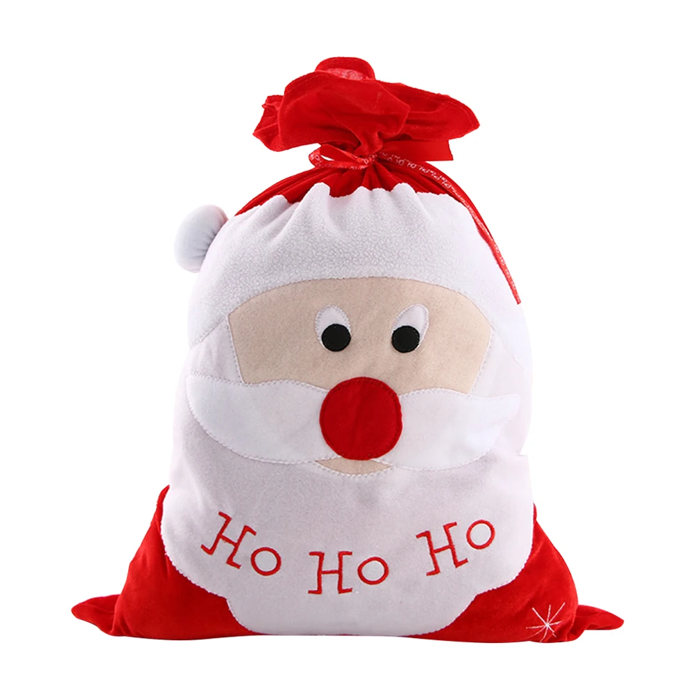 

Christmas Gift Bags Candy Bags for Kids Holding Candies Cookies Toys Stocking Stuffer Santa Claus Gift Packaging