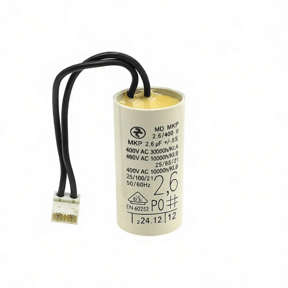 2UF 2.5UF 2.6UF 3UF Capacitor For Boiler Circulating Water Pump Electric Motor Starter Components Industrial Electrical Parts
