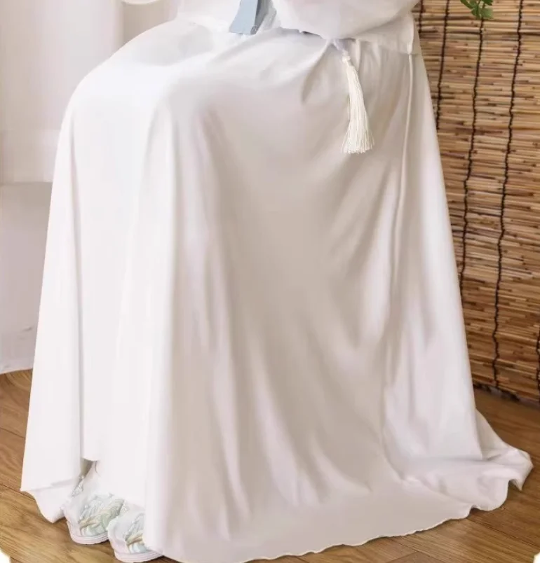 

Hanfu underskirt anti glare horse face skirt inner lining versatile base skirt