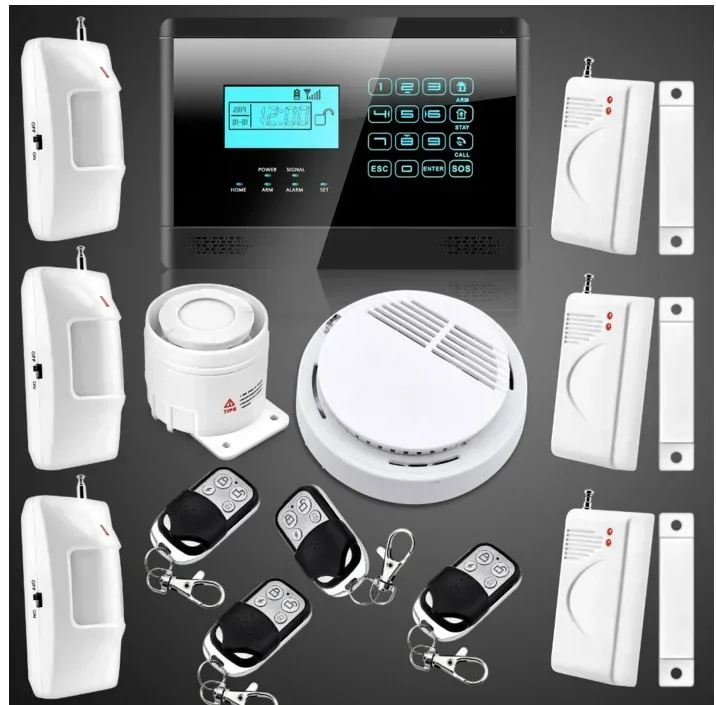 wolf guard GSM wifi 4g home alarm security with touch keypad YL-007M2E wifi Alarma GSM