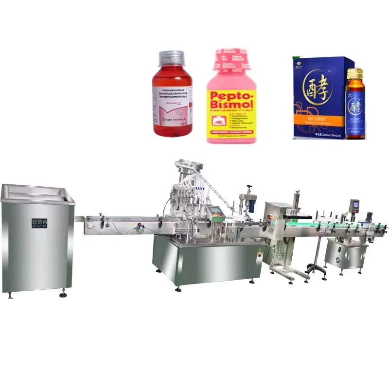 FOODLINE Low Running Cost Pneumatic Liquid Filler Silent Air Pump Continuous Edible Oil Small Batch Packing Work