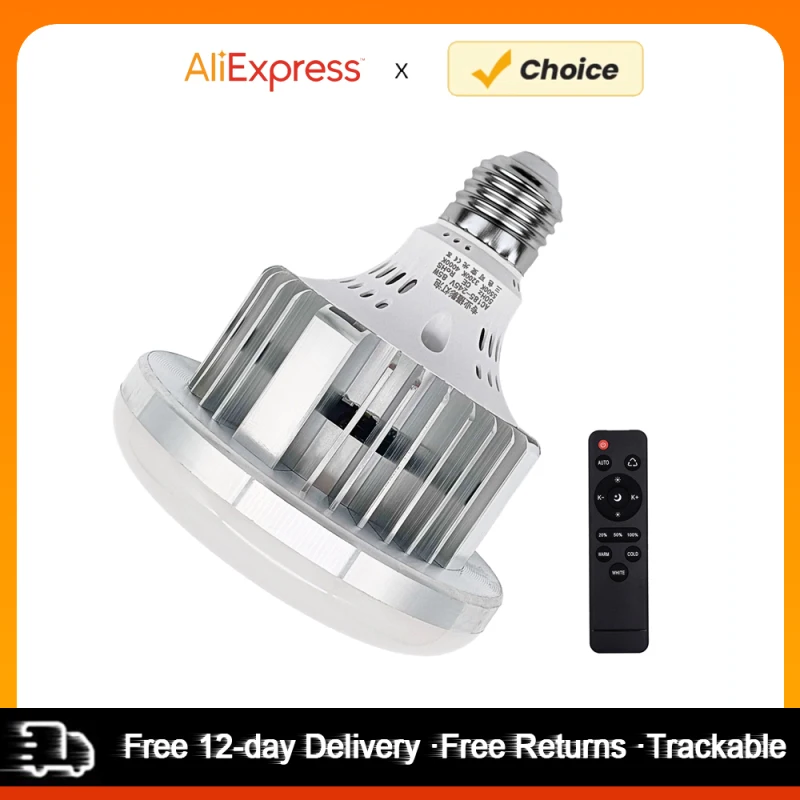 2 قطعة 85 واط LED ضوء لمبة 3200 كيلو-5500 كيلو التصوير المصباح الكهربي توفير الطاقة سطوع قابل للتعديل E27 جبل مع جهاز التحكم عن بعد